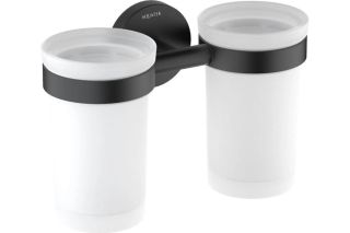 Стакан с держателем Aquatek Европа AQ4117MB черный